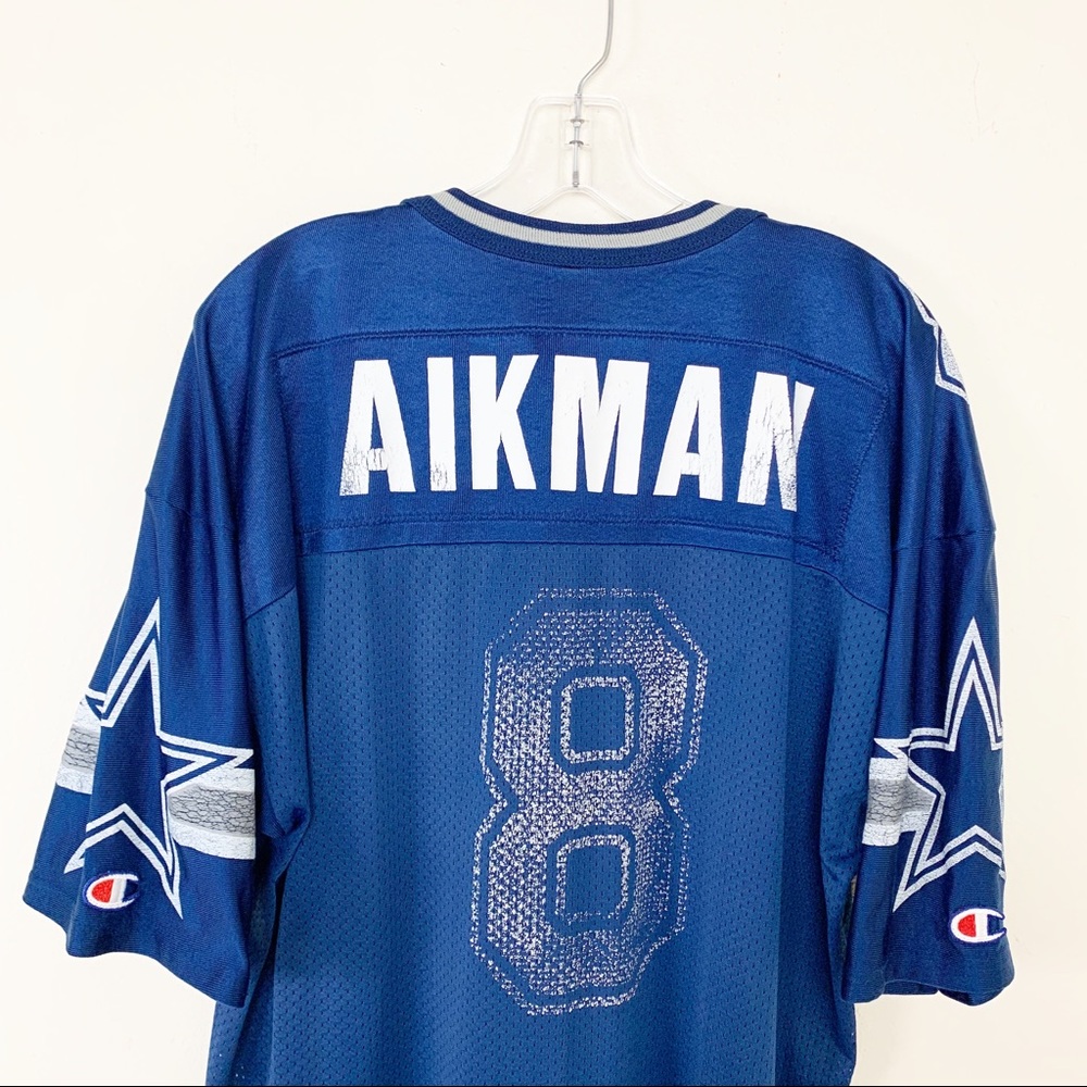Dallas Cowboys Troy Aikman Champion Apparel Jersey